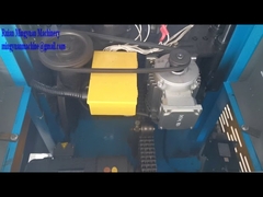 Essai de fonctionnement de la machine à gobelets en papier à came ouverte à plaque unique, 40ML, avec 85 pièces par minute pour le client indien