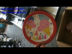 Nouvelle conception de machine à assiettes en papier mécanique à grande vitesse, 50 à 60 pièces par minute