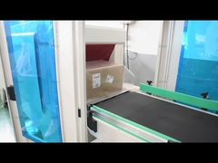 carton d'emballage de machine enveloppé par film rétractable