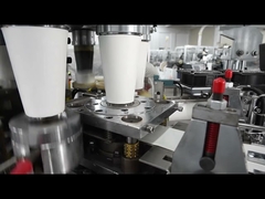 Machine ultrasonique à grande vitesse de tasse de papier de chauffage de JBZ-OC100 avec la vitesse de conception de moule de 10 PC 100-105 pc/min